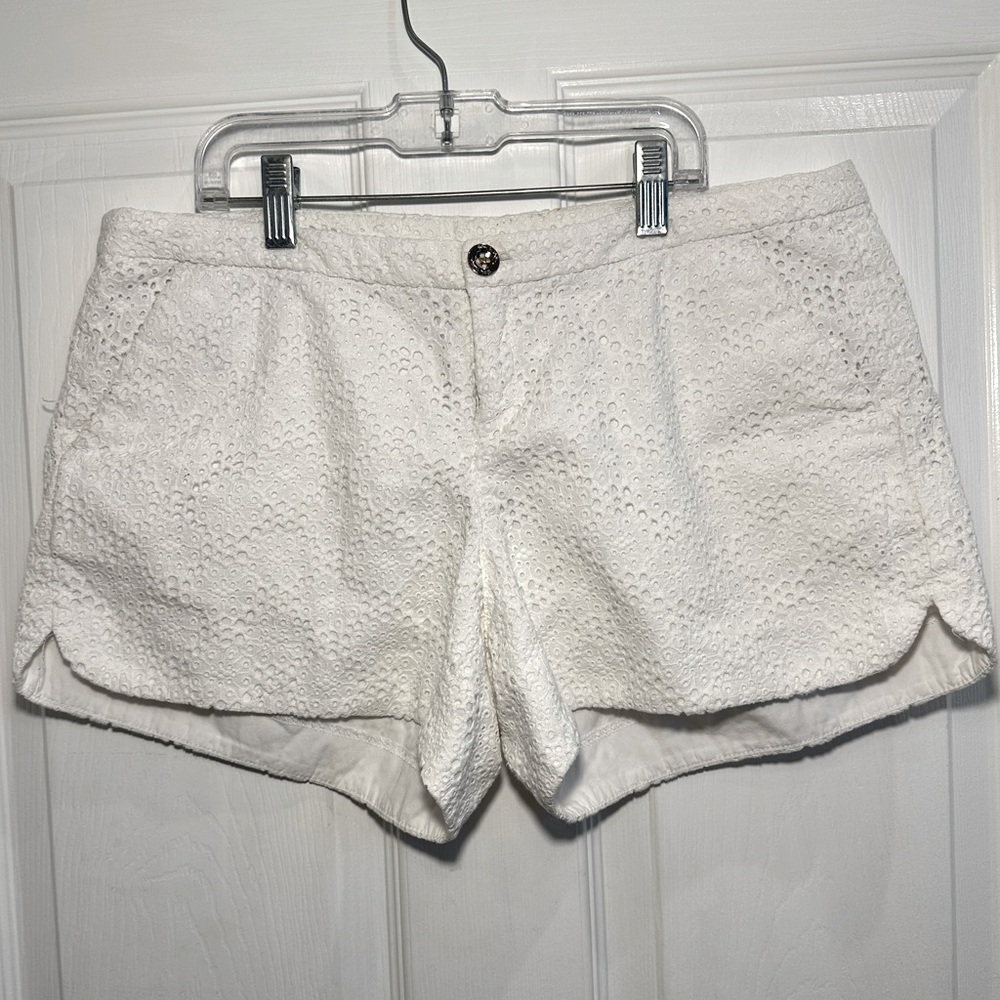 LILLY PULITZER WHITE SHORTS